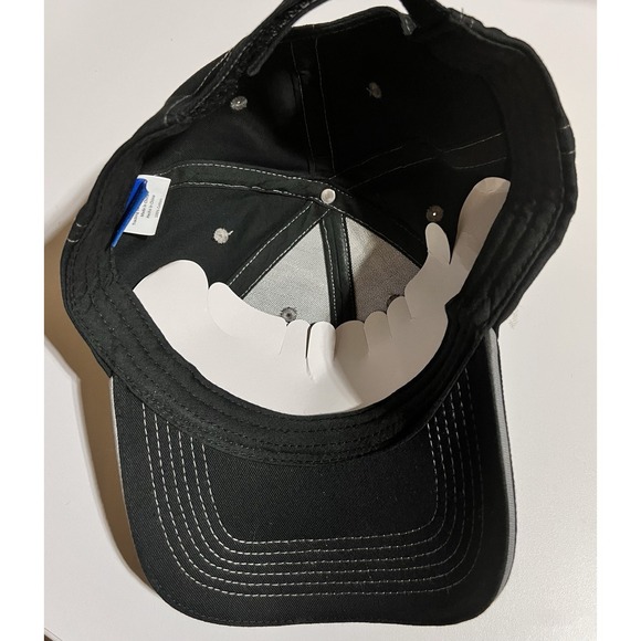 Disney Parks Baseball Hat Black White Embroidered Logo Jerry Leigh Adult Cap NWT - Picture 5 of 5